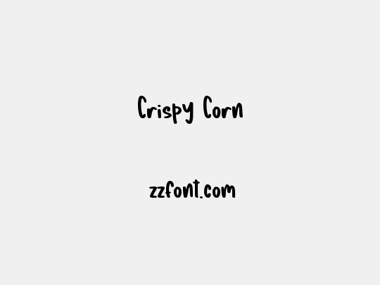 Crispy Corn