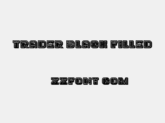 Trader Black Filled