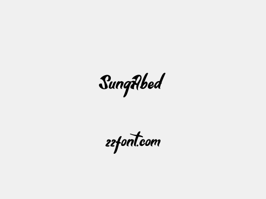 SungAbed
