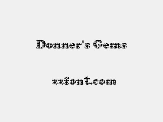 Donner's Gems