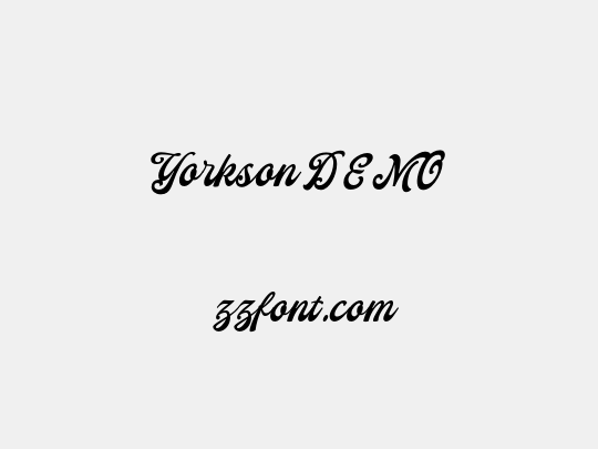 Yorkson DEMO