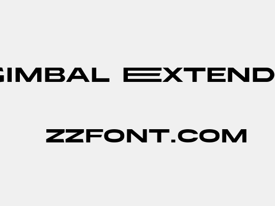 Gimbal Extended