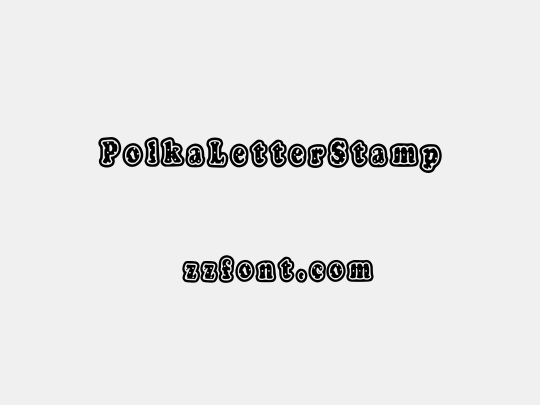 PolkaLetterStamp