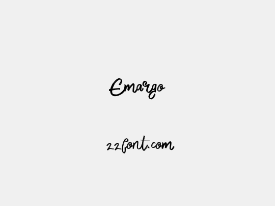 Emargo