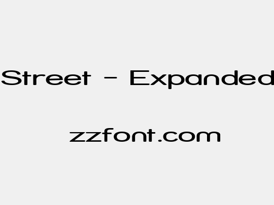 Street - Expanded