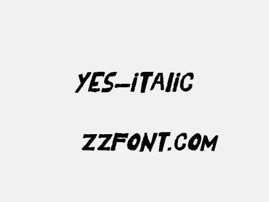 YES_italic
