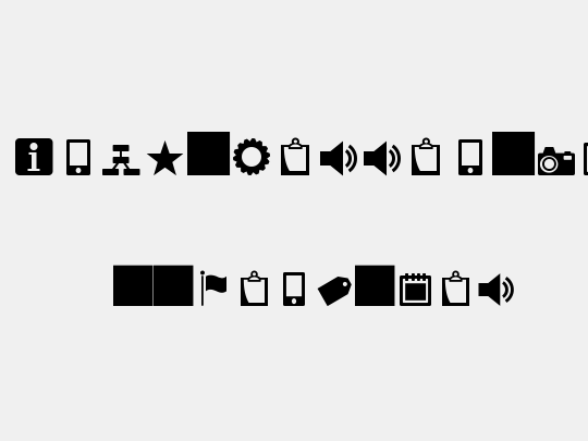 Heydings Common Icons