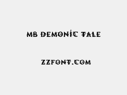 MB Demonic Tale