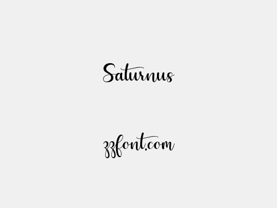 Saturnus