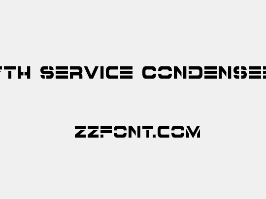7th Service Condensed