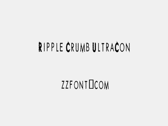 Ripple Crumb UltraCon
