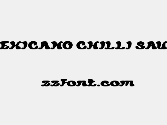MEXICANO CHILLI SAUCE