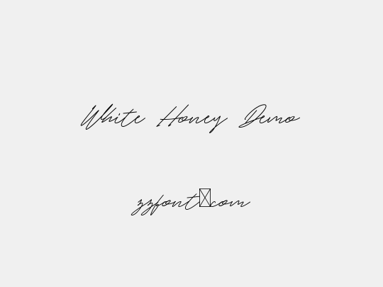 White Honey Demo