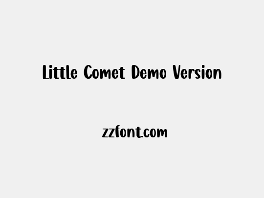 Little Comet Demo Version