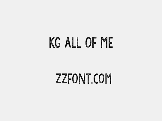 KG All of Me