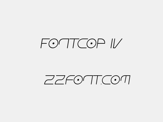 Fontcop IV
