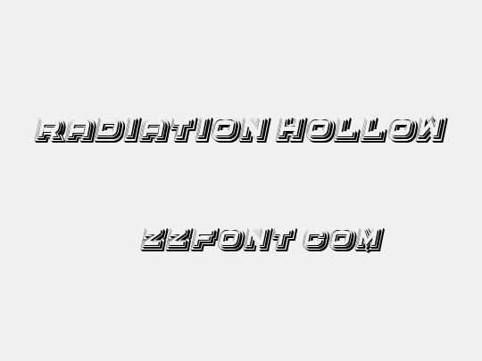 Radiation Hollow