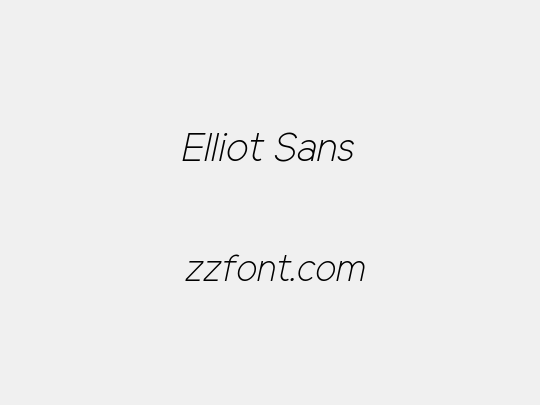Elliot Sans