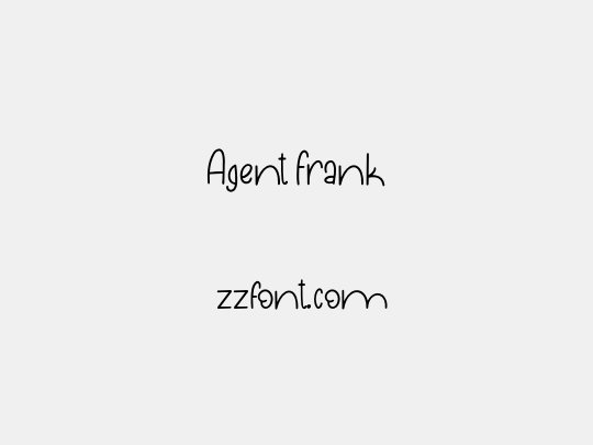 Agent Frank