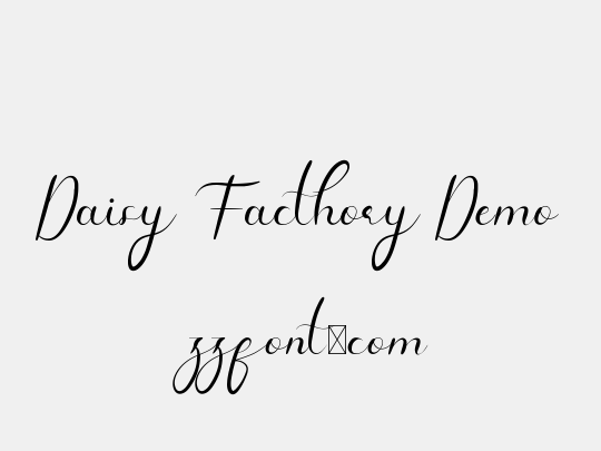 Daisy Facthory Demo