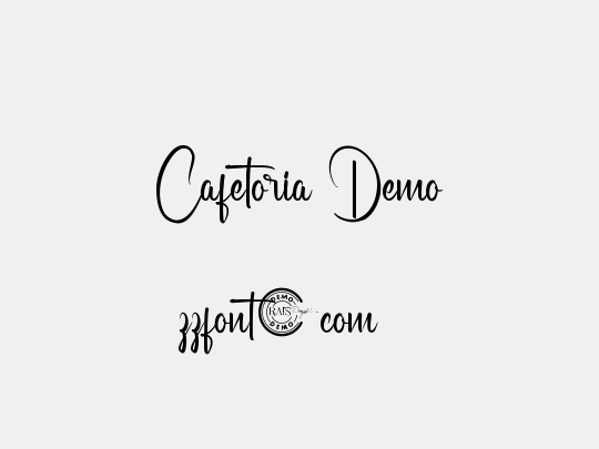 Cafetoria Demo