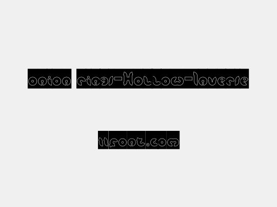 onion rings-Hollow-Inverse