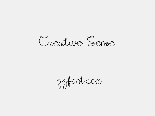 Creative Sense