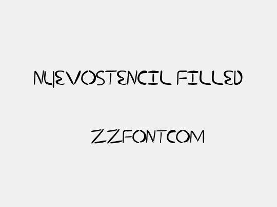 nuevostencil filled