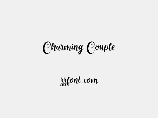 Charming Couple