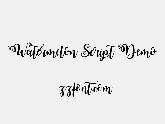 Watermelon Script Demo