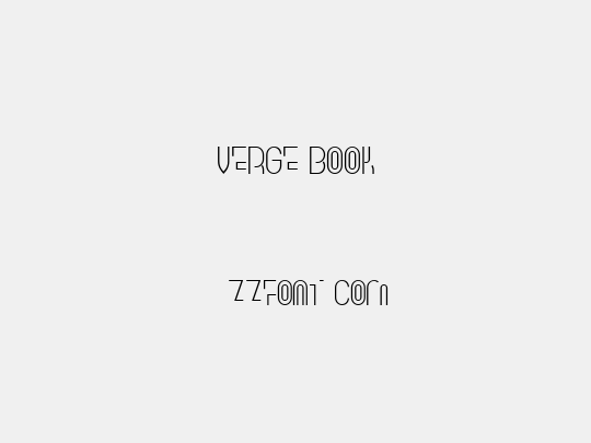 Verge Book