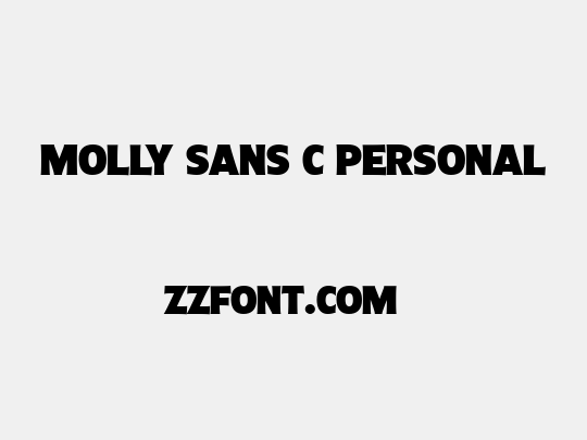 Molly Sans C PERSONAL