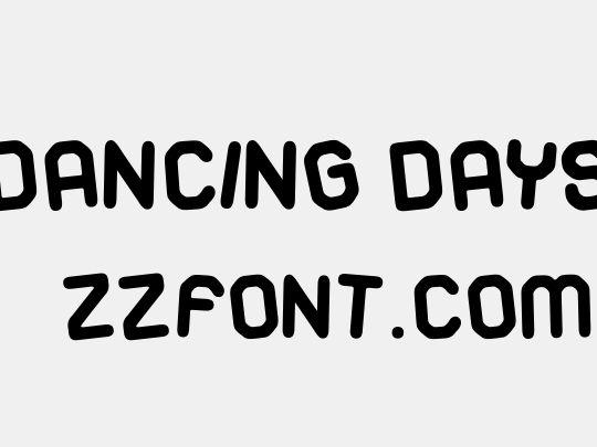 Dancing Days