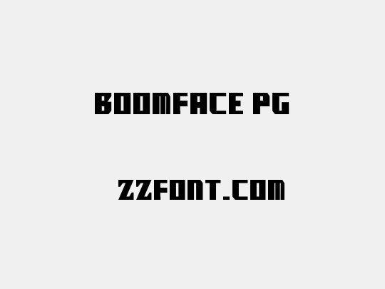 boomface pg
