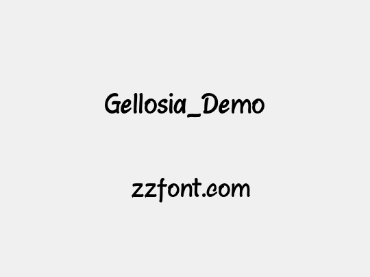 Gellosia_Demo