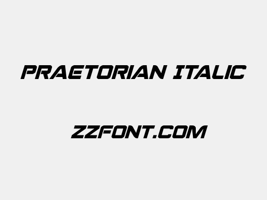 Praetorian Italic