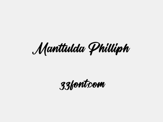 Manttulda Philliph