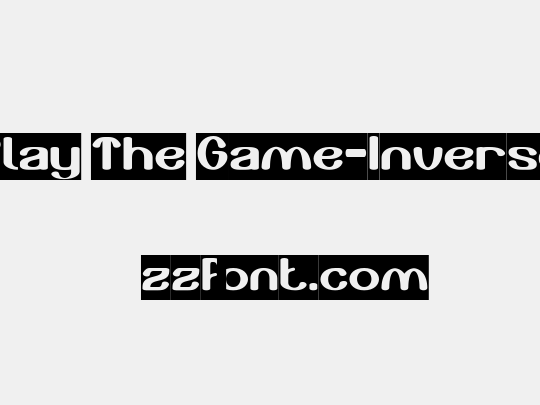Play The Game-Inverse