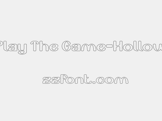 Play The Game-Hollow