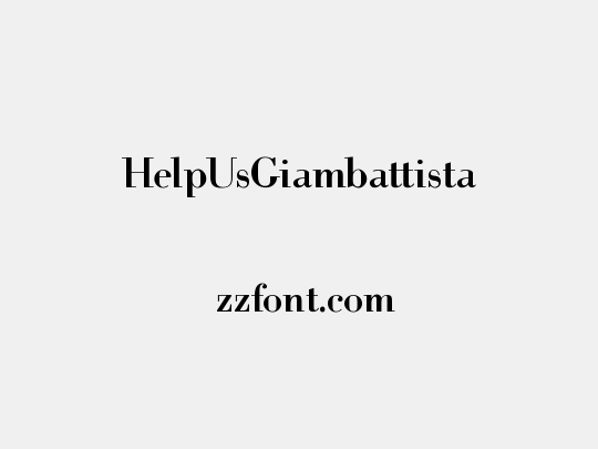 HelpUsGiambattista