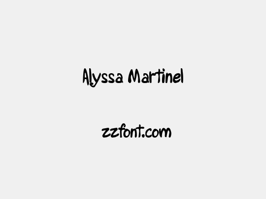 Alyssa Martinel