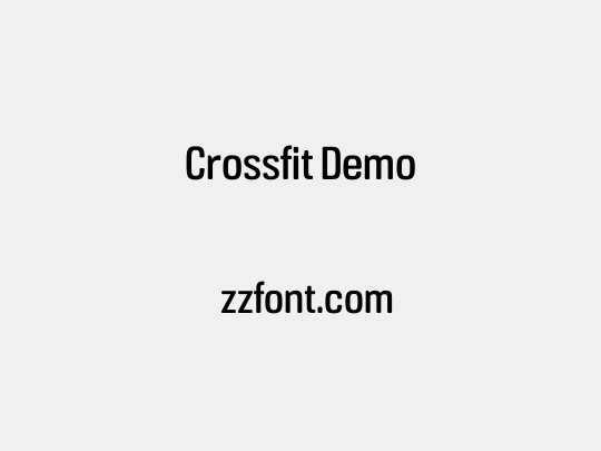 Crossfit Demo