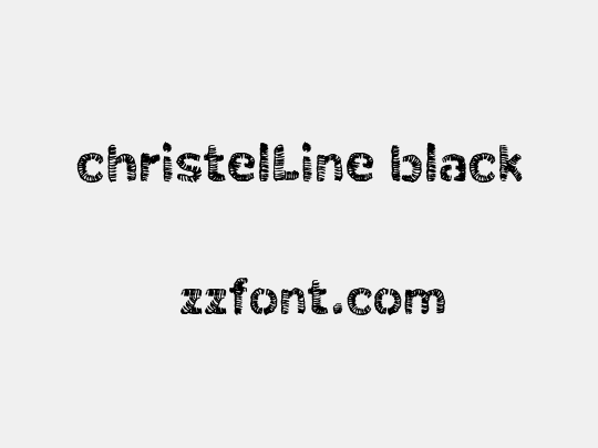 christelLine black