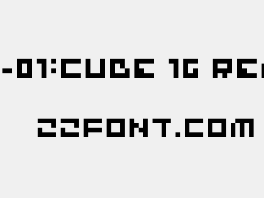 bit-01:cube 16 remix