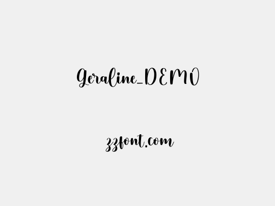 Geraline_DEMO