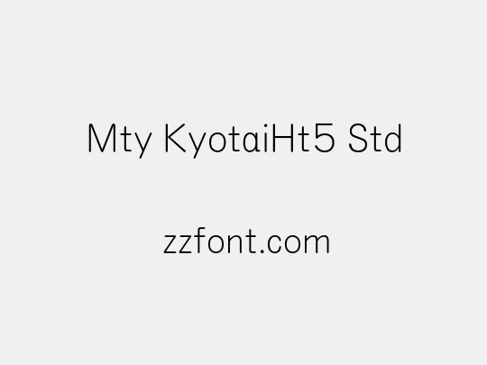 Mty KyotaiHt5 Std