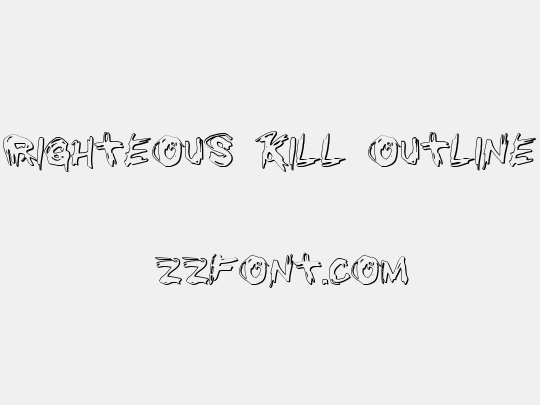 Righteous Kill Outline