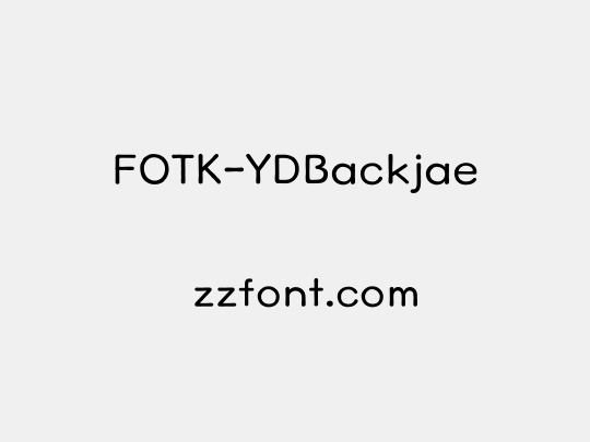 FOTK-YDBackjae
