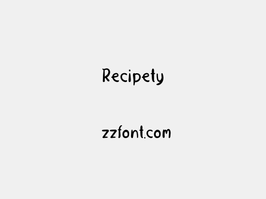 Recipety