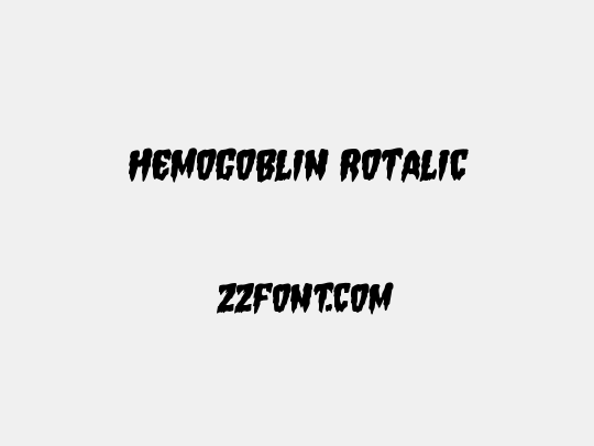 Hemogoblin Rotalic